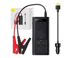 Power Inverteris Baseus 300W (220V CN/EU) - juodas
