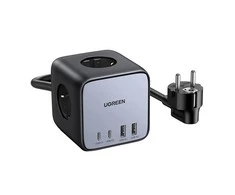 Pakrovėjas UGREEN CD268, 65 W, 1.8 m/ kubas EU  (juodas)