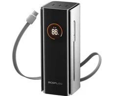 Nešiojamoji baterija „EcoFlow RAPID Pro 20000 230W“ (su integruotu 100 W laidu)