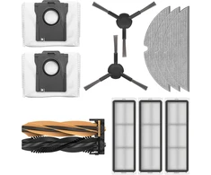Siurblys - Dreame D20 Plus TroboWave DuoBrush, 3 Filtrai, 3 Šluostės