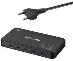 Įkrovimo stotis Blitzwolf BW-i100 5in1 120W
