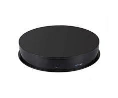 Puluz 30 cm USB elektrinis besisukantis patefonas juodas