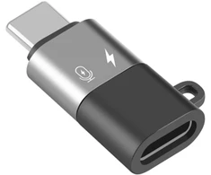 Puluz 8-Pin to USB-C OTG Adapteris (Juodas)