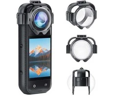 „Puluz“ objektyvo dangteliai „Insta360 X5“ kamerai (užsegami)