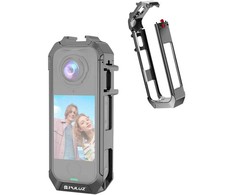 „Puluz“ metalinis apsauginis dėklas, skirtas „Insta 360 X4 Air“ (pilkas)