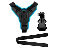 Puluz Motociklo šalmas smakras Telesin + J-Hook laikiklis sporto kameroms (GP-HBM-MT7)
