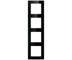 Keturgubo rėmo lizdas Avatto N-TS10-Frame-B4 (juodas)