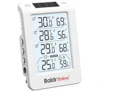 Rainpoint BALDRTHERM B0598 3-Channel Thermohygrometer with Automatic Backlight