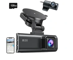 Vaizdo registratorius - REDTIGER F7NP 4K + 1080P 128 GB Wi‑Fi Vaizdo registratorius