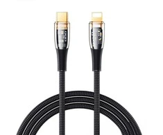 Remax Explore RC-C061, 20 W USB-C su Lightning laidu, 1.2 (juodas)