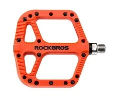 Rockbros 2018-12AOR platforminiai pedalai (oranžiniai)