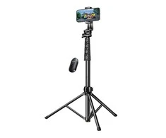 Selfie stick trikojis su Bluetooth nuotolinio valdymo pulteliu UGREEN LP680 1.7 m