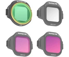 Set of 4 Sunnylife MCUV + CPL + ND32 + ND64 filters for MINI 5 Pro