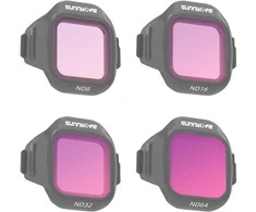 4 „Sunnylife ND8 + ND16 + ND32 + ND64“ filtrų rinkinys, skirtas „MINI 5 Pro“