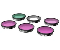 6 filtrų rinkinys MCUV+CPL+ND4+ND8+ND16+ND32 Sunnylife, skirtas Insta360 GO 3/2