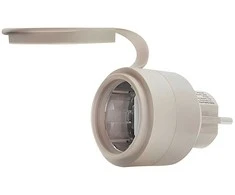 Shelly Plug S Gen3 lauko išmanusis kištukas Mocha