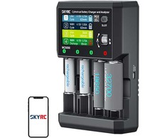 „SkyRC MC5000“ cilindrinių baterijų įkroviklis ir analizatorius