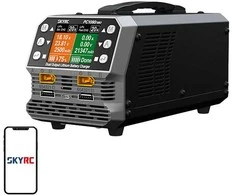 „SkyRC PC1080neo“ dviejų kanalų ličio baterijų įkroviklis