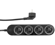Smart 12A Shelly prailgintuvas 4 Gen4 Zigbee/Matter juodas