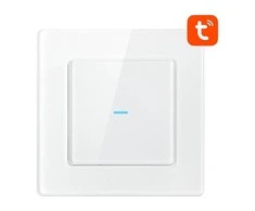 Išmanusis šviesos jungiklis WiFi Avatto N-TS10-W1 1 Way TUYA (balta)