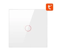 Išmanusis šviesos jungiklis ZigBee Avatto ZTS02-EU-W1 Vienpusis TUYA (balta)