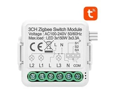 Išmaniojo jungiklio modulis ZigBee Avatto N-ZWSM01-3 TUYA