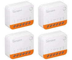 SONOFF MINIR4 (Extreme) Switch, 4-Pack