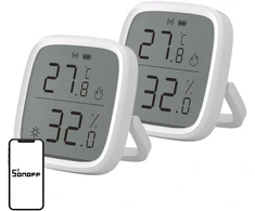 SONOFF ZigBee SNZB-02D Temperature and Humidity Sensor, 2 vnt.