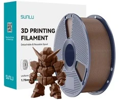 Sunlu PLA+ 2.0 Filament (Coffee Brown)
