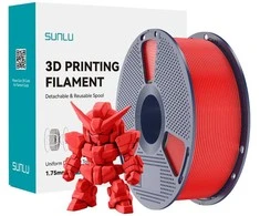 Sunlu PLA+ 2.0 Filament (Raudona)