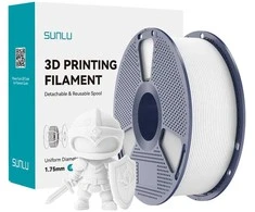 Sunlu PLA+ Filament (Baltas)
