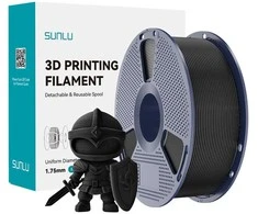Sunlu PLA+ Filament (Juodas)