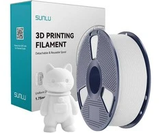Sunlu PLA Matte Filament (Baltas)