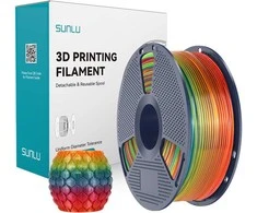 Sunlu PLA Transparent (Rainbow) 01 Filament