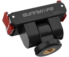 „Sunnylife AD035“ magnetinis tvirtinimo adapteris, 1/4 colio, pasukamas 180° kampu, skirtas OSMO 360, ACTION 5 PRO, OSMO ACTION 4/3/2