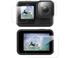 „Telesin 3-in-1“ grūdintas stiklas GoPro Hero 13 Juodas (S6-FLM-07-TGP)