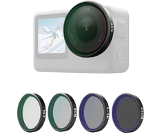 Telesin CPL/ND8/ND16/ND32 filter set for DJI Osmo Action 6 4 pcs.