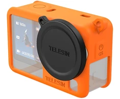 Telesin Silicone Protective Case for DJI Osmo Action 6 Oranžinis