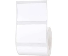 Šiluminės etiketės Niimbot lipdukai 50x30 mm - 225 vnt Baltos spalvos