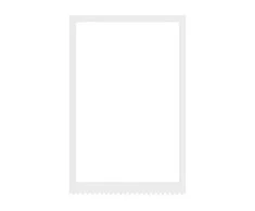 Šiluminės etiketės Niimbot lipdukai 50x70 mm - 100 vnt Baltos spalvos