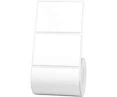 Šiluminės etiketės Niimbot lipdukai 60x40 mm - 690 vnt Baltos spalvos