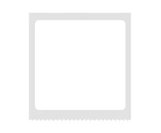 Šiluminės etiketės Niimbot lipdukai T 40x40mm 180 vnt (balta)