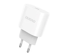 Kelioninis įkroviklis Dudao A8SEU 1x USB-C, PD 20W (baltas)