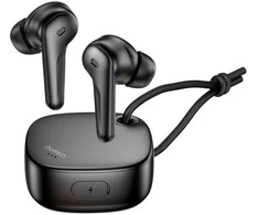Choetech BH-T17 belaidės TWS ANC ENC IPX6 ausinės – juodos spalvos