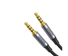 Ugreen AV183 20785 kabelis 3.5mm mini jack / 3.5mm mini jack 3m – pilkos spalvos