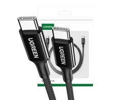 Ugreen US557 USB-C į USB-C laidas, 100 W, 5A (juodas)