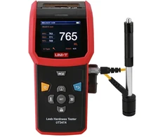 Matuoklis - Uni-T UT347A Leeb Kietumo Matuoklis Su Bluetooth, 900 Duomenų Rinkiniai, Pilka