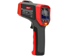 Mautoklis - Uni-T UT303C+ Infraraudonųjų Spindulių Temperatūros Matuoklis -32°C Iki 1300°C, Juoda