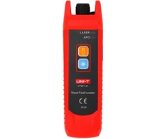 Optinio kabelio testeris, lazeris 650+/-20nm, 1mW; 2-3km, 3.7V 1050mAh, IP54, UNI-T