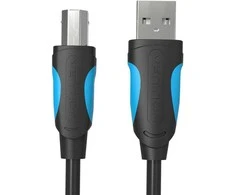 Vention USB 2.0 A - USB-B spausdintuvo kabelis 2m - Juodas